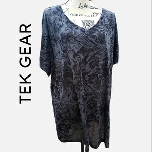 Tek Gear Sheer Black Top